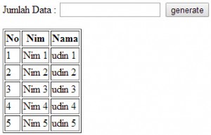 Contoh Mainan 3 (Data table)